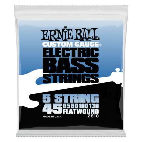 Ernie Ball 2810 Струны для 5 струнной бас-гитары струна одиночная для бас гитары ernie ball p01795 серия flatwound калибр 95 сердцевина шестигранник сталь покрытая оловом обмотка плоская