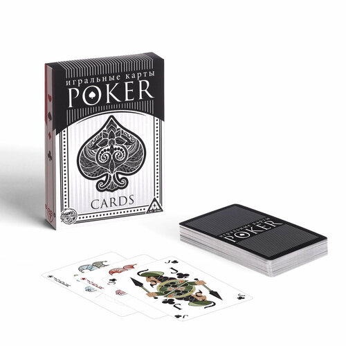 Игральные карты "Poker cards" 54 карты, 18+