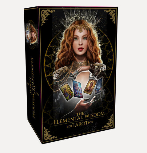 Изображение товара Карты Таро The Elemental Wisdom Tarot LARGE version 14cm, Taroteca / Таро Мудрость Стихий, 14 см,