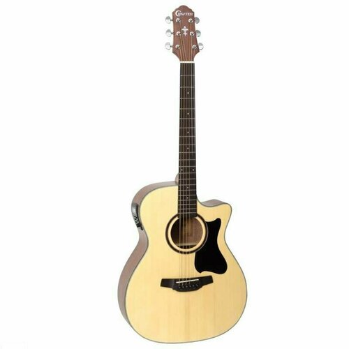 CRAFTER HT-100CE электроакустическая гитара epiphone aj 100ce passive natural гитара электроакустическая