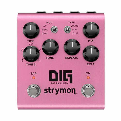 педаль эффектов strymon bluesky v2 reverberator Strymon DIG Dual Digital Delay V2