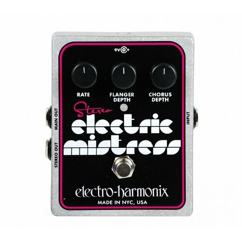 Electro-Harmonix (EHX) Stereo Electric Mistress Chorus/Flanger behringer uc200 педаль стерео хорус