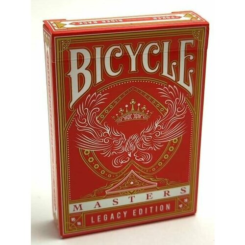 Игральные карты Bicycle MASTERS (RED) legacy edition