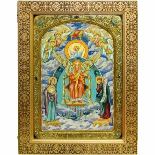 Икона Богородица София Премудрость Божия (Новгородская) рукописная, арт ИРП-760