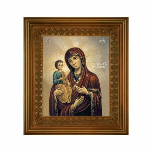 Икона Божья Матерь Троеручица (21х24 см), арт СТ-03077-3