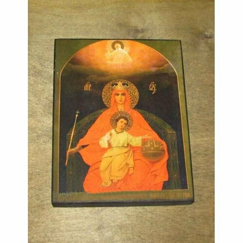 Икона Божья Матерь Державная (копия старинной) арт STO-257