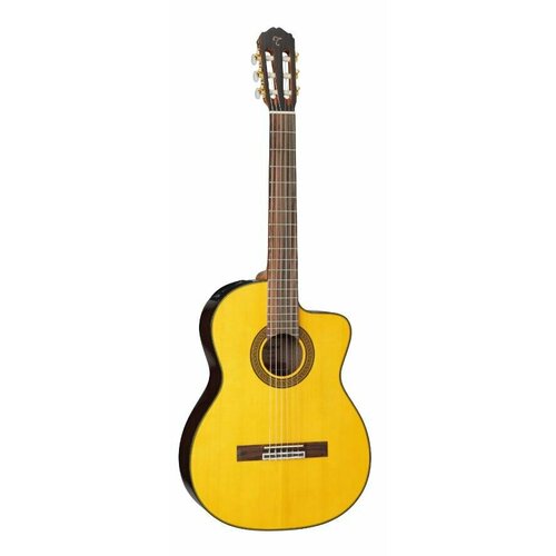 TAKAMINE GC5CE NAT классическая электроакустическая гитара, топ из массива ели, цвет натуральный