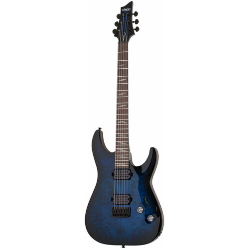 электрогитара schecter omen elite 6 see thru blue burst Электрогитара SCHECTER OMEN ELITE-6 STBB