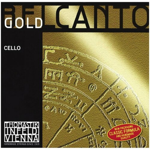 thomastik belcanto bc31 струны для виолончели 4 4 THOMASTIK Belcanto Gold BC25G струна А для виолончели 4/4, натяжение среднее, A стальной сердечник