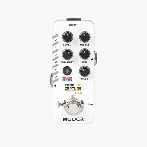 Mooer Tone Capture Педаль моделирования звука гитары с записью собственных импулсьов