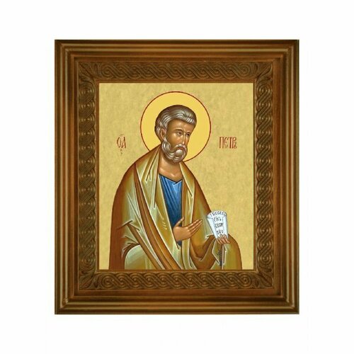 Икона Апостол Петр (21*24 см), арт СТ-09086-3 икона апостол павел 21 24 см арт ст 09077 2