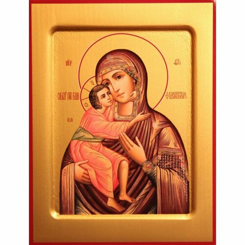 Икона Божьей Матери Феодоровская, арт MSM-231 икона божьей матери феодоровская арт msm 2101