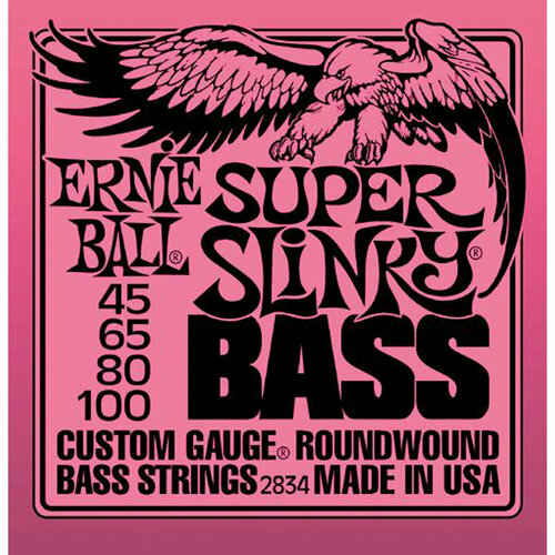 Струны Ernie Ball 2834 струны для бас гитары ernie ball 2834