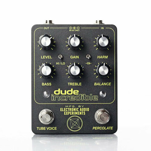 Electronic Audio Experiments Dude Incredible V2 IVP Preamp & Harmonic Percolator fuzz
