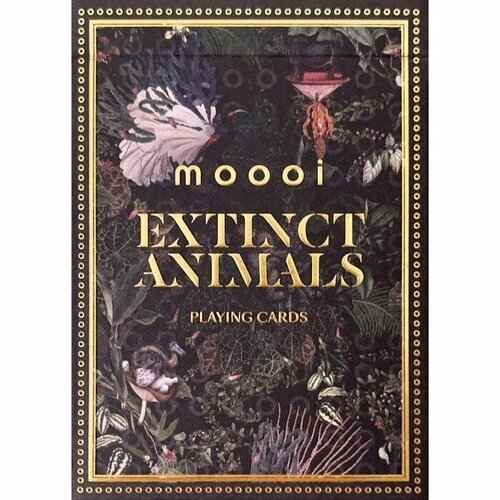 Игральные карты THEORY11 Moooi Extinct Animals