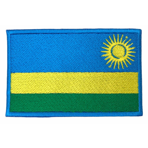 Нашивка флаг Руанда shevronoff