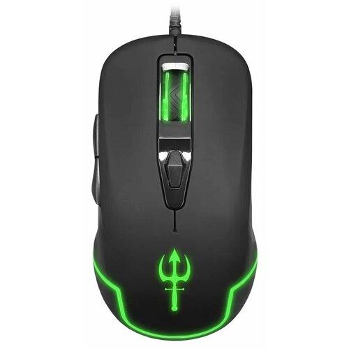 Мышь Oklick 925G черный оптическая (3200dpi) USB игровая (6but) мышь acer omw135 черный оптическая 3200dpi usb 6but