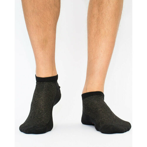 Носки VENDI, размер 46, черный носки vendi размер 46 48 серый