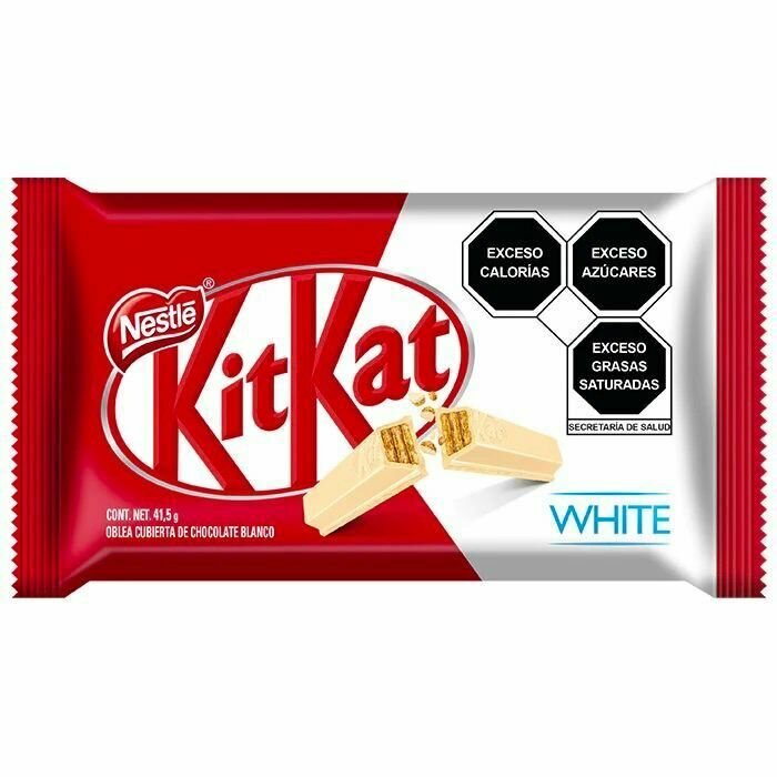 Шоколадный батончик KitKat 4 Fingers White/ Киткат шоколад 4 пальца белый 4 шт (Европа) - фотография № 6