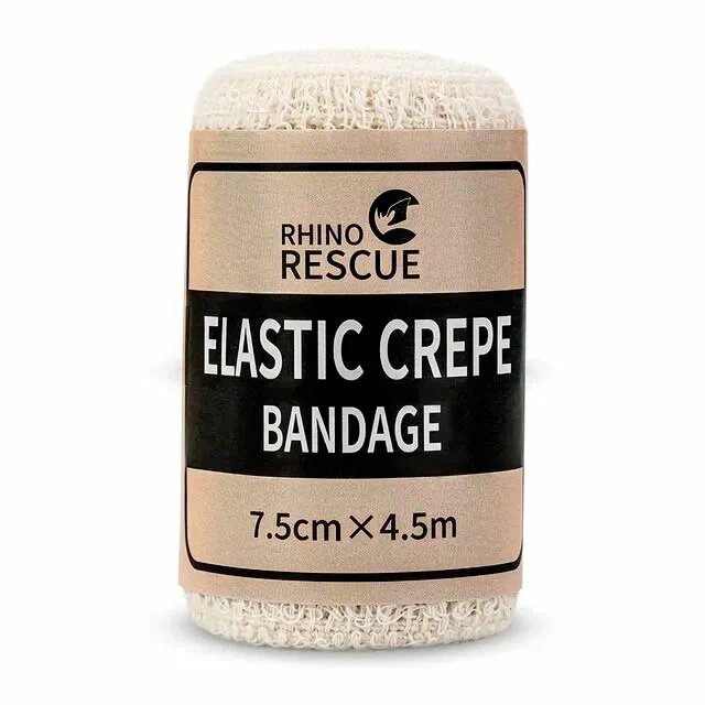 Комплект 3шт Эластичный бинт бандаж Rhino Rescue Elastic Crepe Bandage/перевязочный пакет/тактический/медицинский/первой помощи/sos пощь
