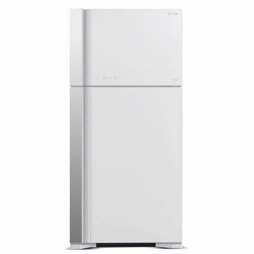 Холодильник Hitachi R-VG660PUC7-1 GPW белое стекло двухкамерный 16132000₽