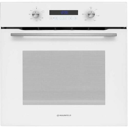 Шкаф духовой газовый с электрическим грилем MAUNFELD MOGM703W встраиваемый 5103600₽