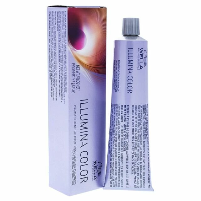 Wella Professionals Illumina Color стойкая крем-краска для волос, 10/69 яркий блонд фиолетовый сандре, 60 мл