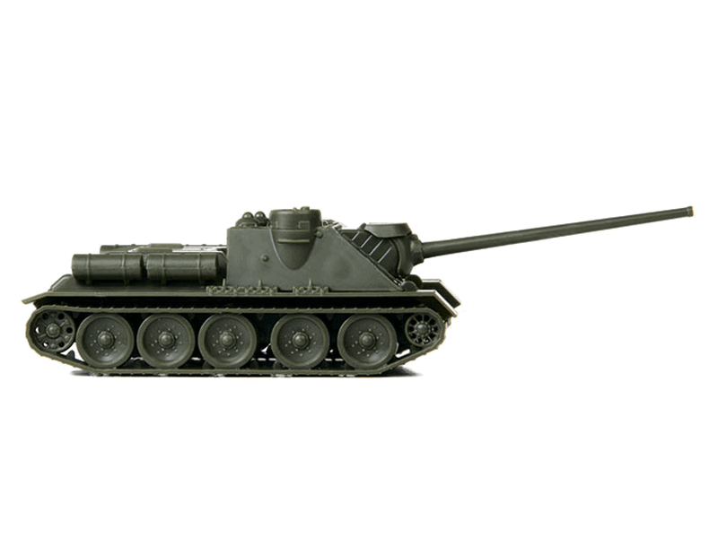Сборная модель Звезда Советский истребитель танков СУ-100 1:100 - фото №14