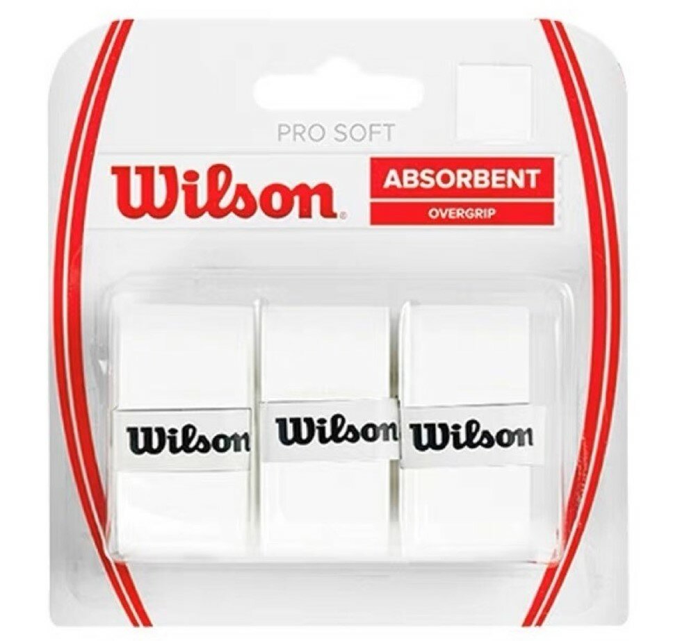 Обмотка (намотка) Wilson Pro Soft Absorbent White