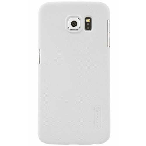 Накладка пластиковая Nillkin Frosted Shield для Samsung Galaxy S6 G920 белая накладка пластиковая ультратонкая deppa sky case для samsung galaxy s6 g920 коралловая