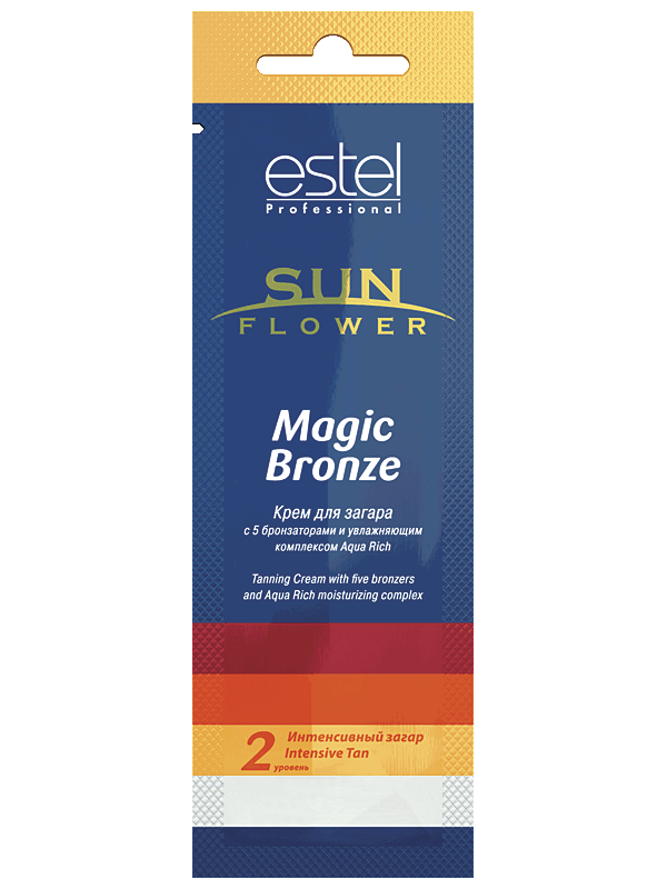 ESTEL PROFESSIONAL, SUNFLOWER, Крем для загара в солярии Magic Bronze, 15 мл