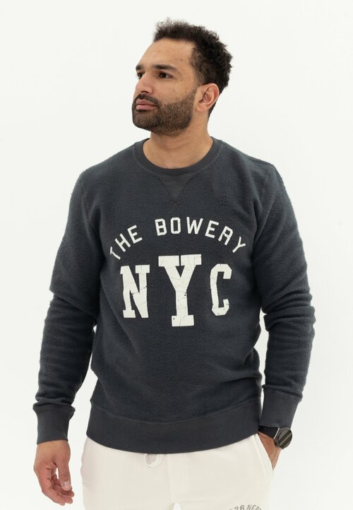 Свитшот Bowery NYC, размер S, серый