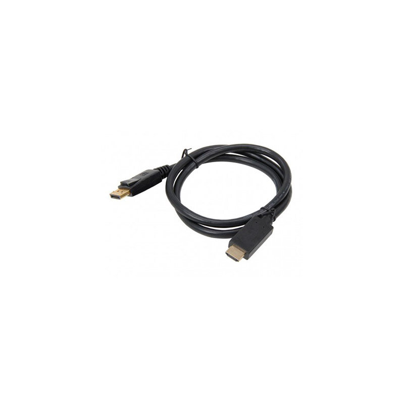 Кабель интерфейсный DisplayPort-HDMI KS-IS male-male 1080p , 3м - фото №7