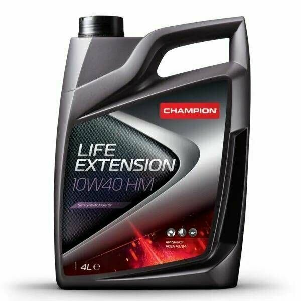 фото Полусинтетическое моторное масло CHAMPION LIFE EXTENSION 10W40 HM