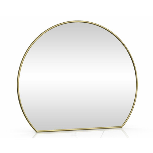 Зеркало 323Ш золото, ШхВ 70х60 см, зеркало для ванной комнаты