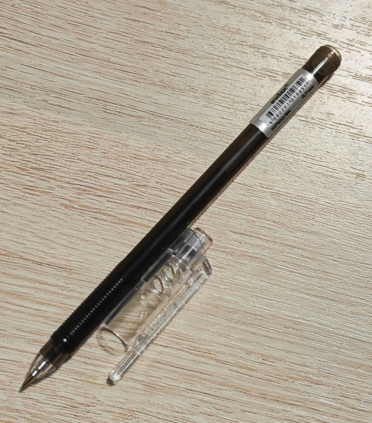 Ручка гелевая, пластиковый корпус, 0,7 мм, черная IGP602/BK 1 шт.