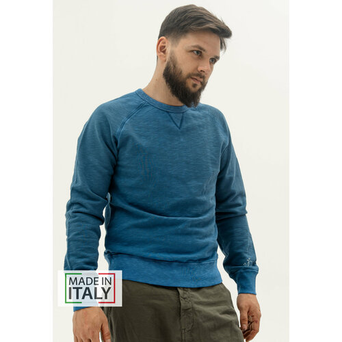 Свитшот Bowery NYC, размер S, голубой