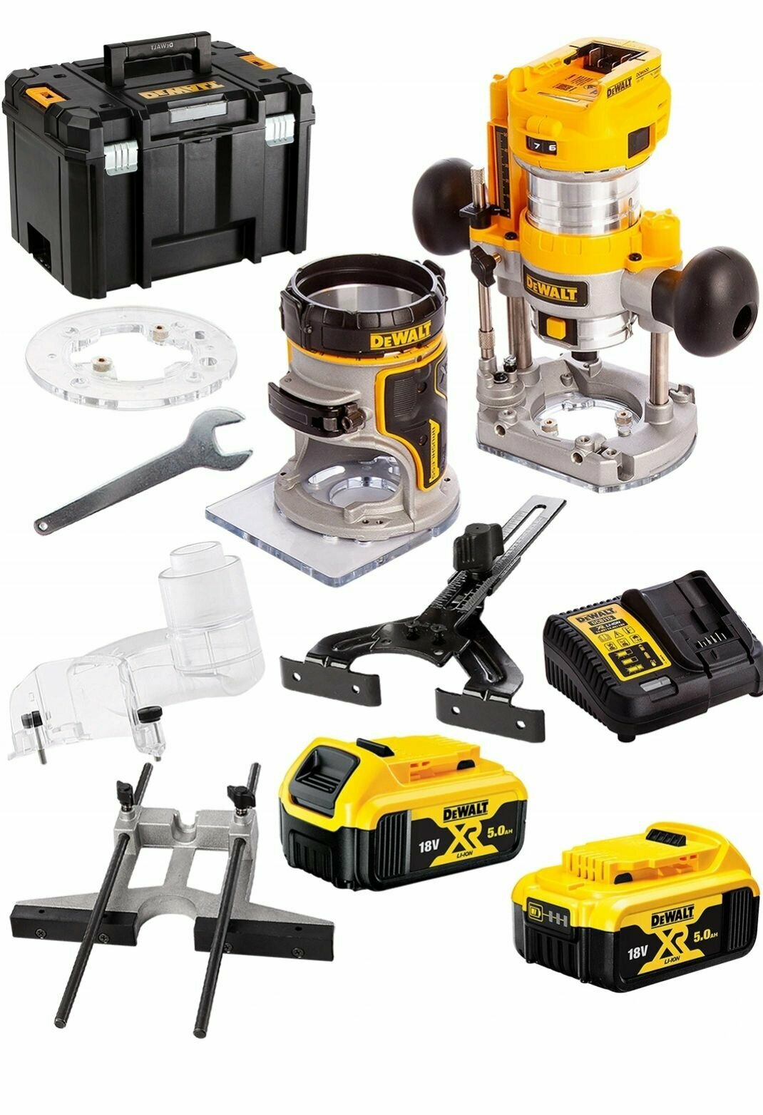 фото Аккумуляторный фрезерный станок DeWalt DCW604P2