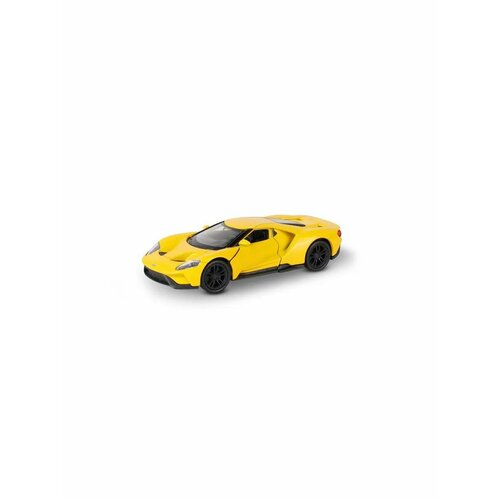 Игрушка Welly, модель машины 1:38 с пруж. мех, FORD 2017 GT модель машины 1 38 ford focus st оранжевый 42378 welly