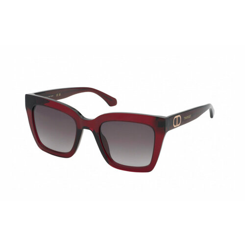 фото Солнцезащитные очки twinset milano stw019 0afd, прямоугольные, для женщин, черный