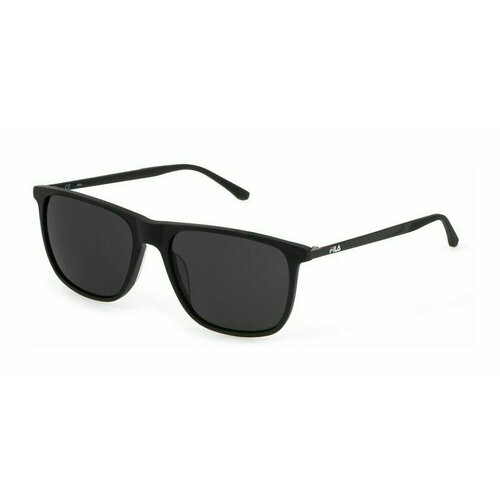 Солнцезащитные очки Fila SFI299 0703, прямоугольные, для мужчин, черный