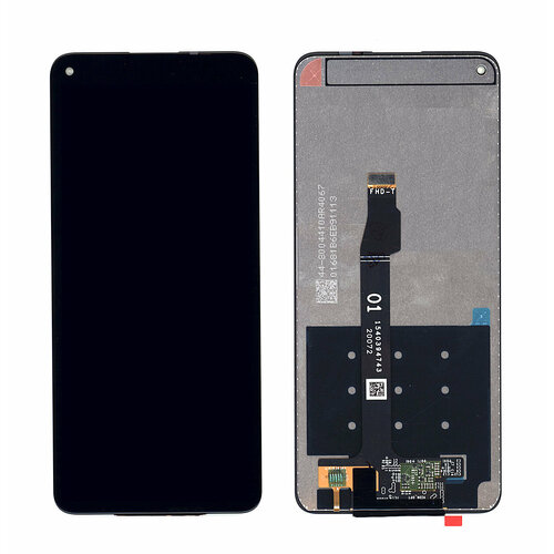 Модуль (матрица + тачскрин) для Huawei Honor 30S / Nova 7 SE черный чехол накладка transparent 3d для huawei nova 7 se honor 30s с принтом may be