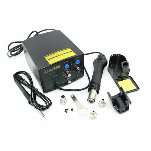 Цифровая паяльная станция Lukey 898 400Вт 1005000₽