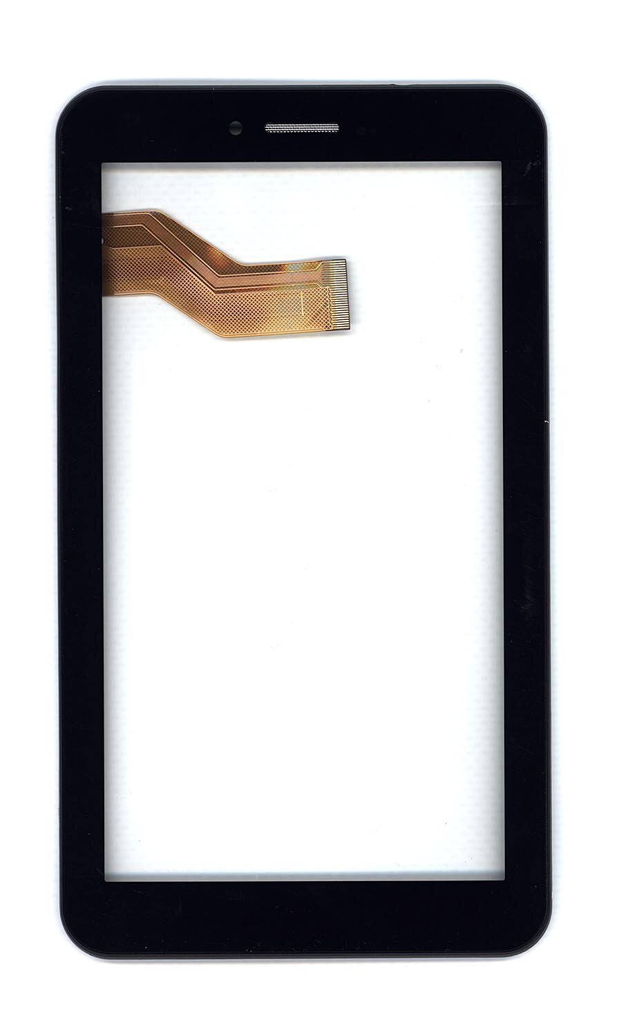 Сенсорное стекло (тачскрин) для Irbis TG79 черное с рамкой