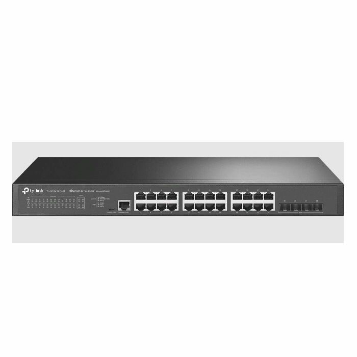 Коммутатор управляемый TP-LINK JetStream L2+, 24x2,5 Гбит/с, 4xSFP+ 10 Гбит/с - фото №7