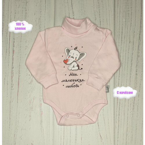 Боди Amelli, размер 80, розовый