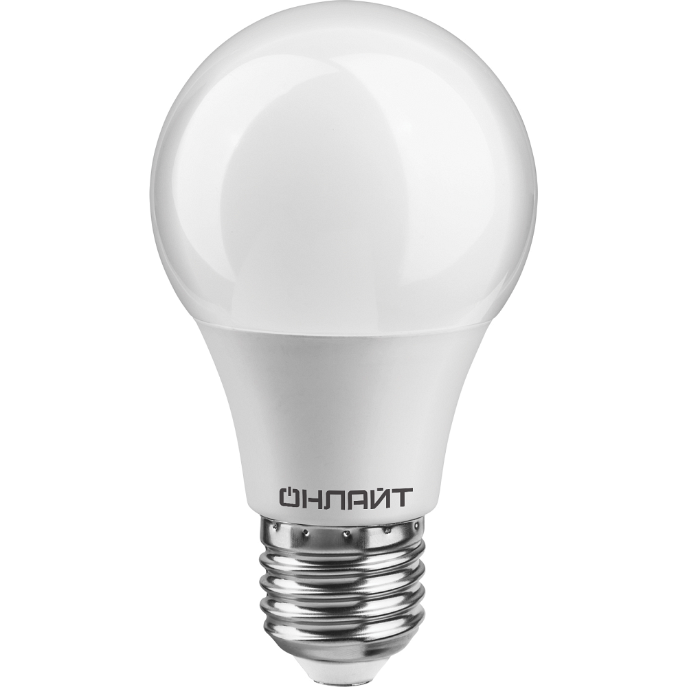 Лампа онлайт 71 650 OLL-A60-10-230-4K-E27, 10 Вт, груша, Е27, 4000К дневной свет, упаковка 10 шт.