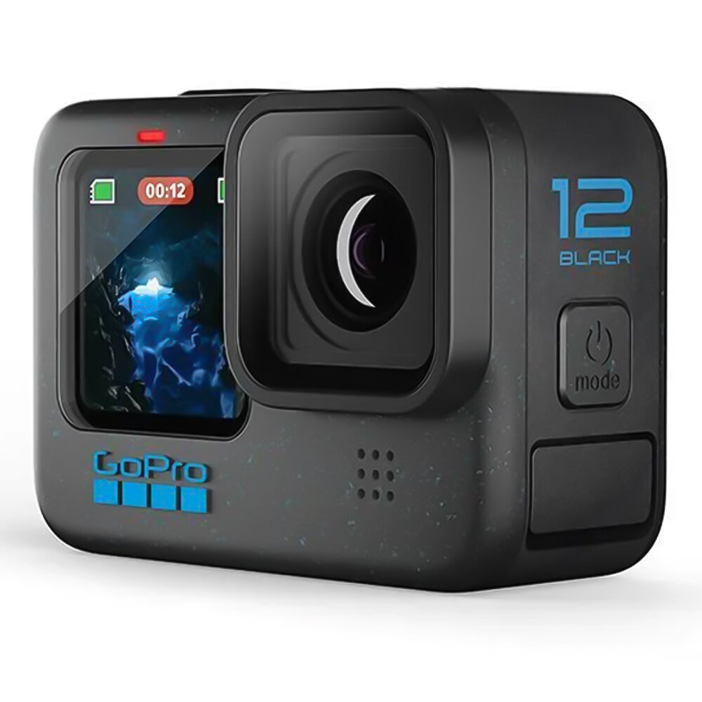 Экшн-камера GoPro HERO12 Black, стабилизация 6.0, 1720 мА·ч, черный