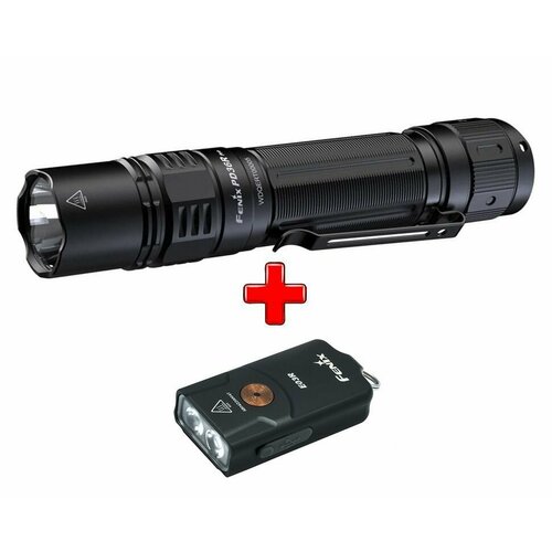 фото Фонарь fenix pd36r pro + e03r v2.0 kit (комплект)