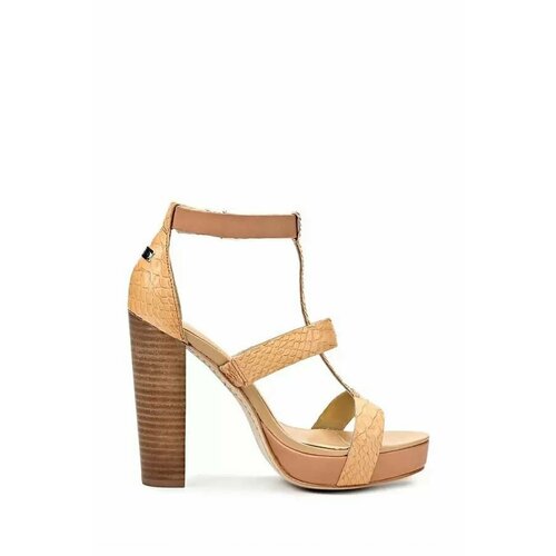 фото Босоножки, размер 40, бежевый tommy hilfiger footwear